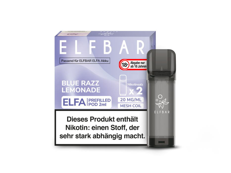 Elfbar Elfa Pod 20mg/ml (2 Stück) - Strawberry Ice
