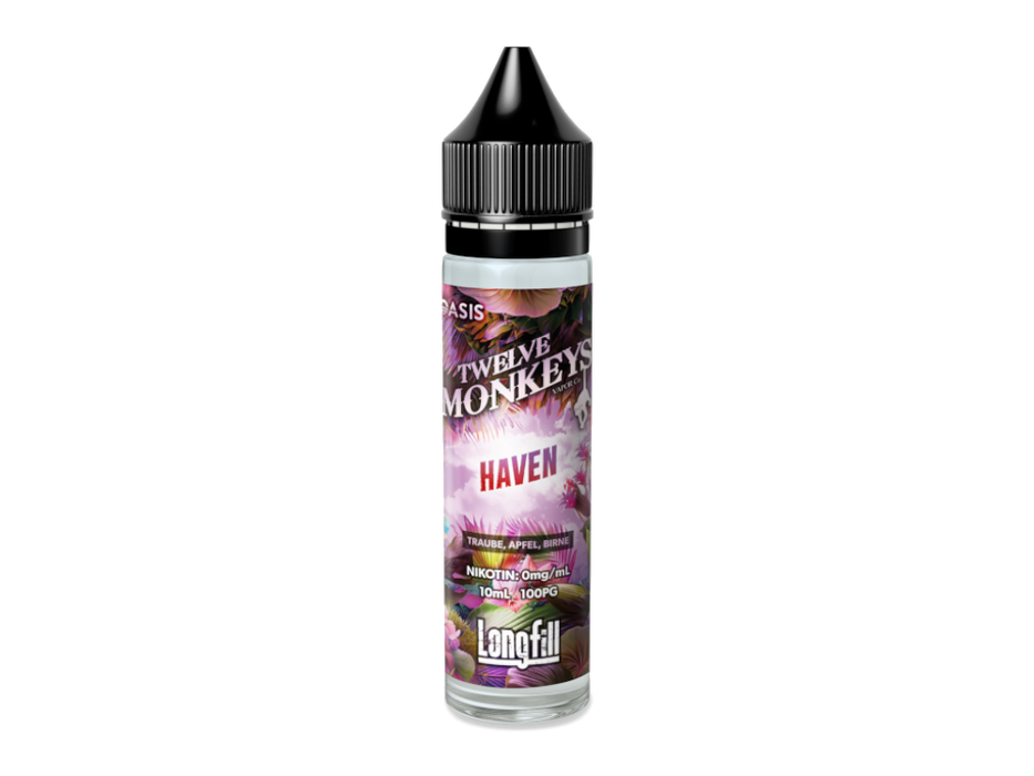 Twelve Monkeys - Longfills 10ml - Haven