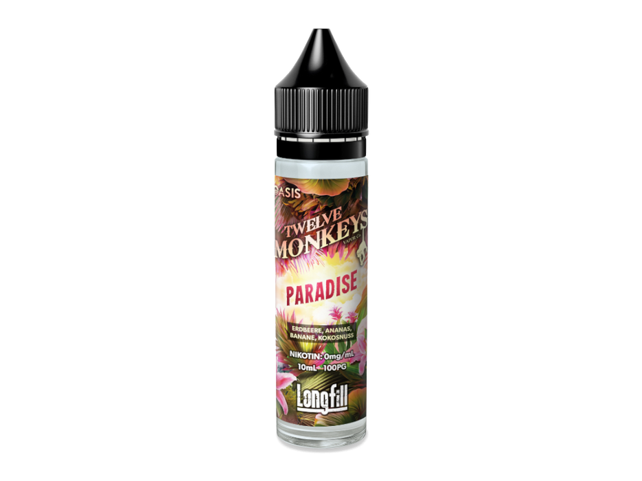 Twelve Monkeys - Longfills 10ml - Paradise