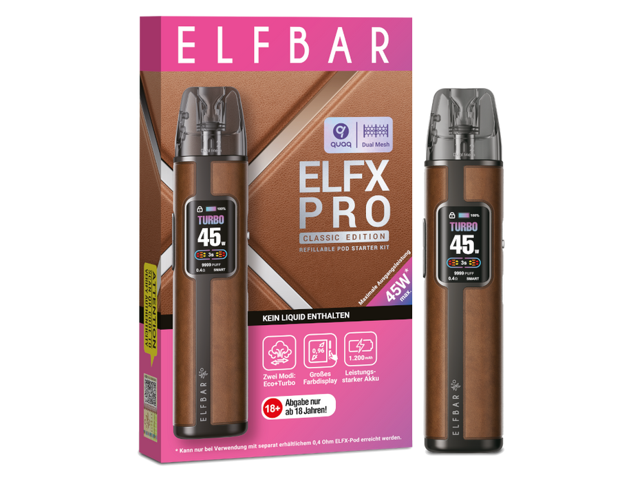 Elfbar - Elfx Pro E-Zigaretten Set