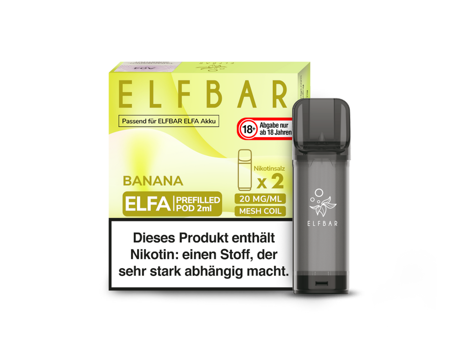 Elfbar Elfa Pod 20mg/ml (2 Stück) - Strawberry Ice