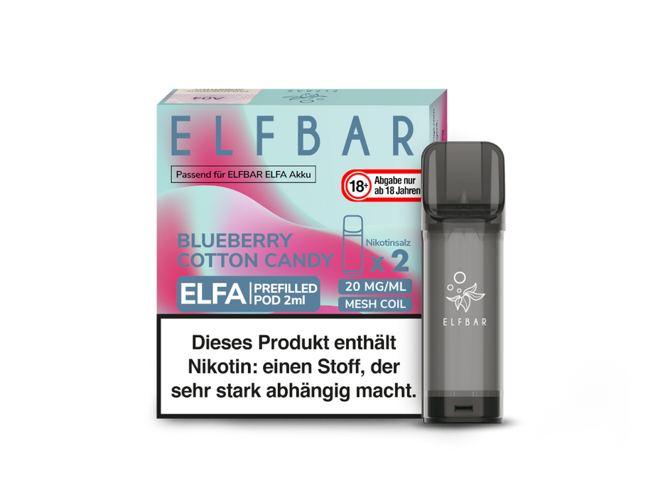 Elfbar Elfa Pod 20mg/ml (2 Stück) - Strawberry Ice