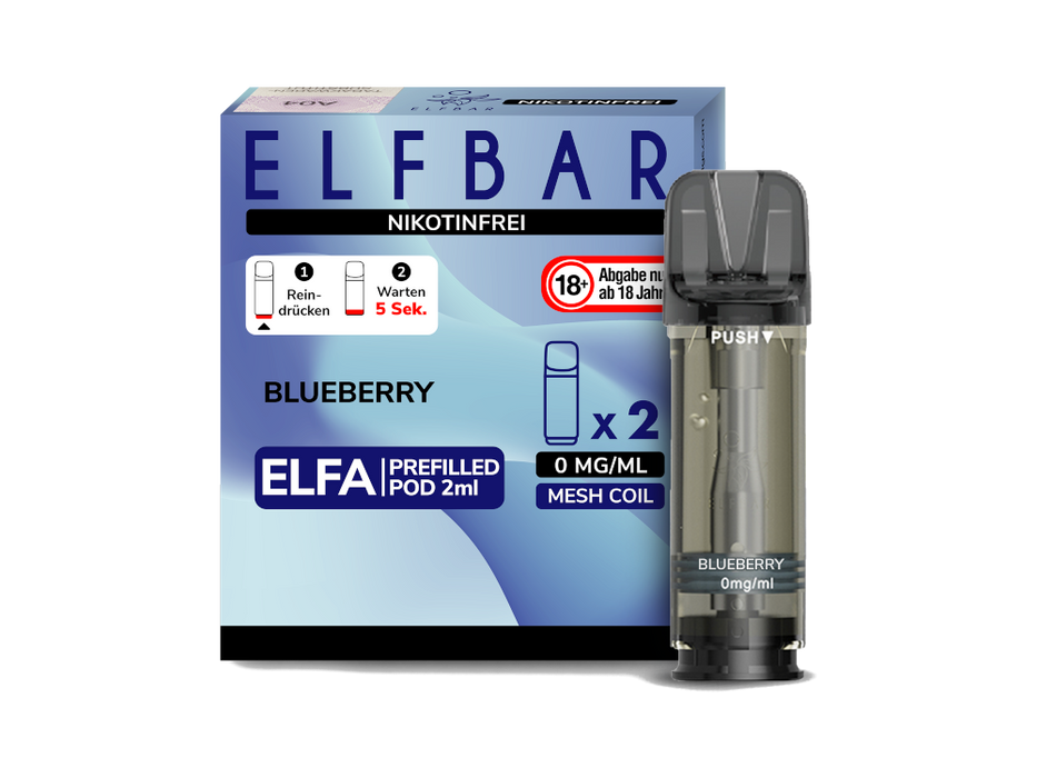 Elfbar Elfa Pod 20mg/ml (2 Stück) - Strawberry Ice
