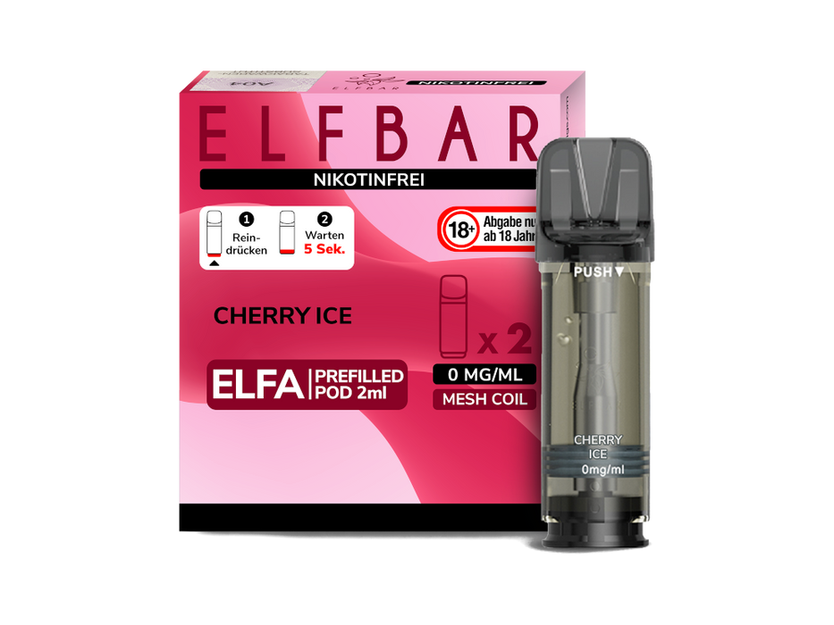 Elfbar Elfa Pod 20mg/ml (2 Stück) - Strawberry Ice