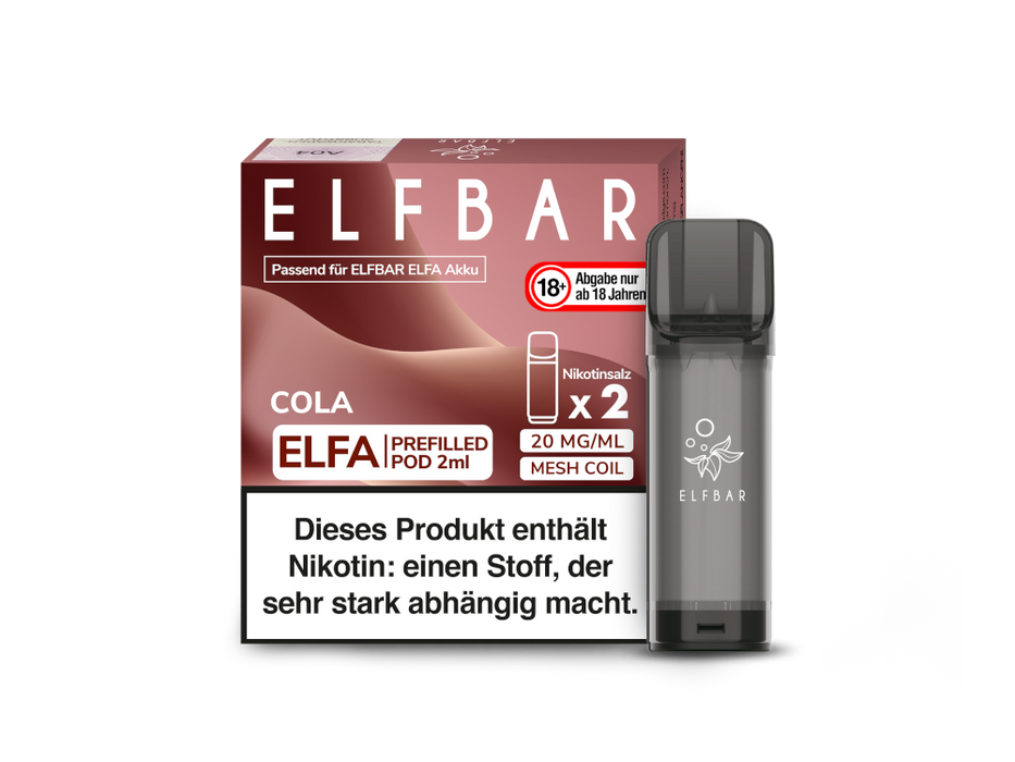 Elfbar Elfa Pod 20mg/ml (2 Stück) - Strawberry Ice