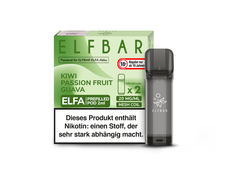 Elfbar Elfa Pod 20mg/ml (2 Stück) - Strawberry Ice