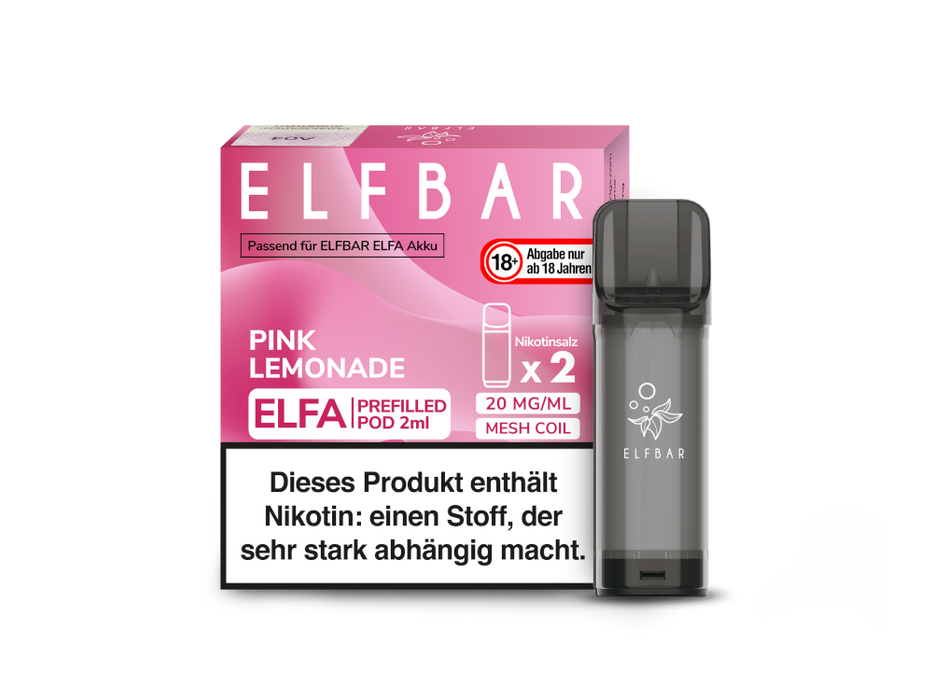Elfbar Elfa Pod 20mg/ml (2 Stück) - Strawberry Ice
