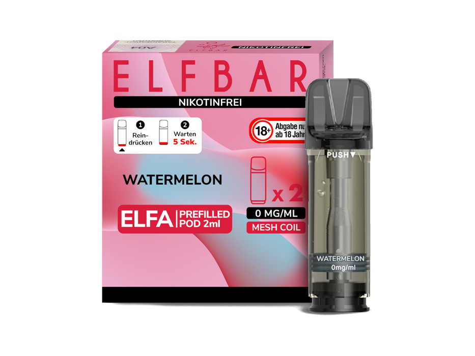 Elfbar Elfa Pod 20mg/ml (2 Stück) - Strawberry Ice
