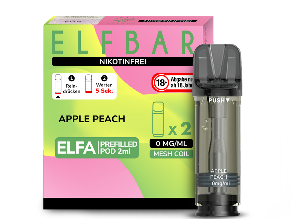 Elfbar Elfa Pod 20mg/ml (2 Stück) - Strawberry Ice