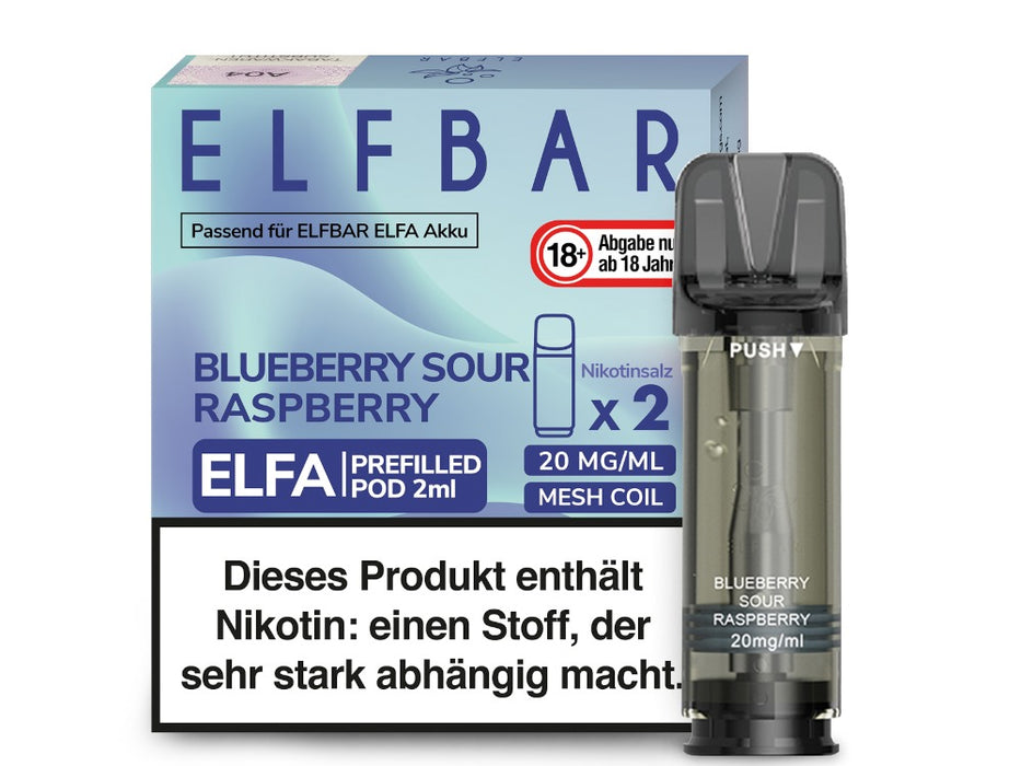 Elfbar Elfa Pod 20mg/ml (2 Stück) - Strawberry Ice