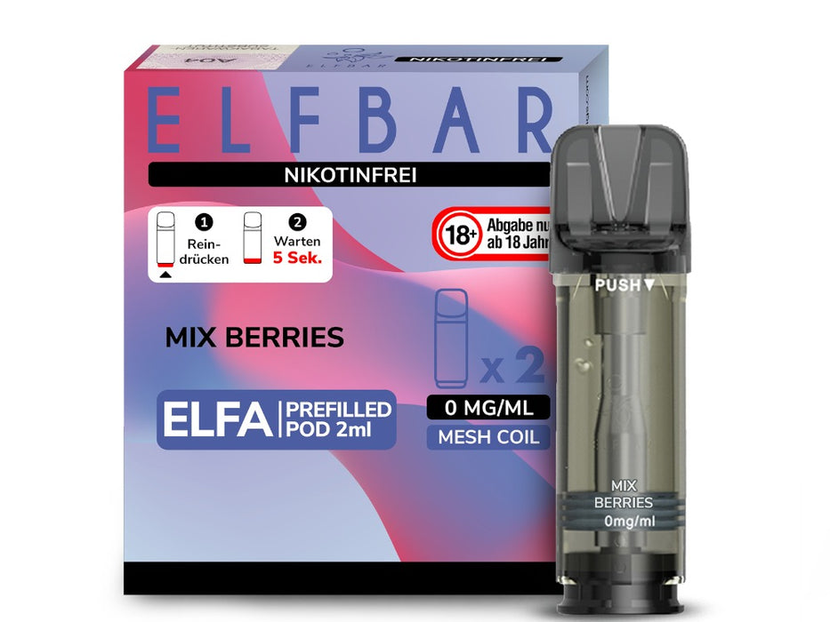 Elfbar Elfa Pod 20mg/ml (2 Stück) - Strawberry Ice