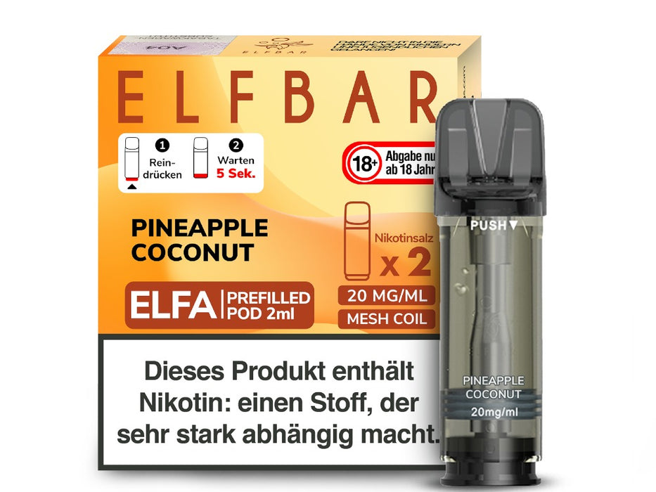 Elfbar Elfa Pod 20mg/ml (2 Stück) - Strawberry Ice