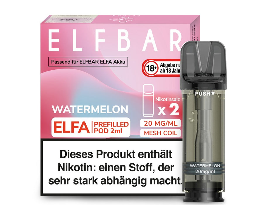 Elfbar Elfa Pod 20mg/ml (2 Stück) - Strawberry Ice