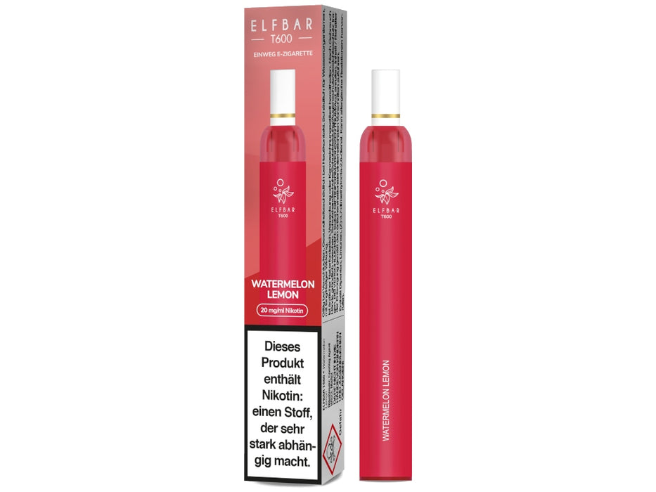 Elfbar T600 Einweg E-Zigarette - Watermelon
