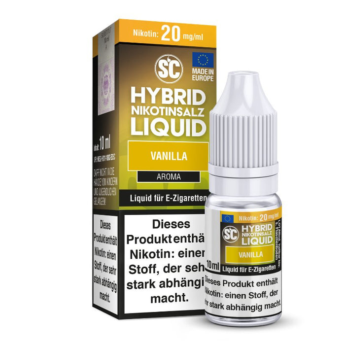 SC - Vanilla -  Hybrid Nikotinsalz Liquid
