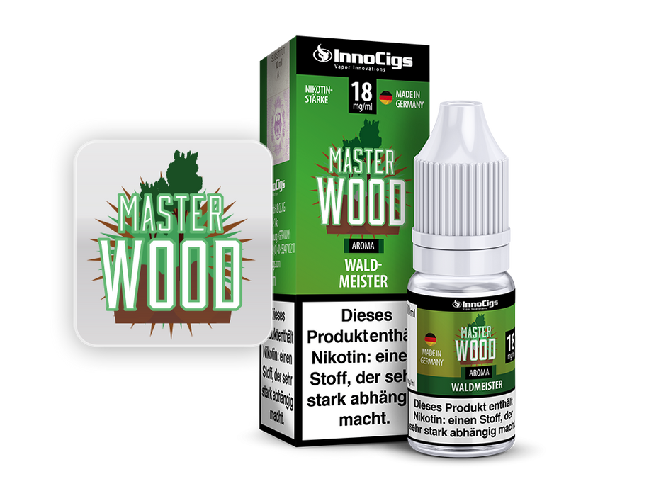 Master Wood Waldmeister Aroma - Liquid für E-Zigaretten