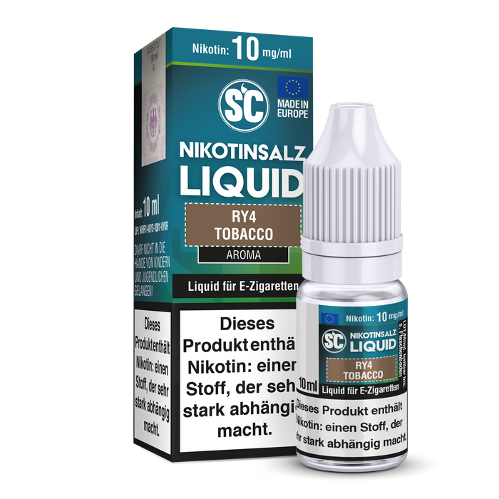 SC - RY4 Tobacco - E-Zigaretten Nikotinsalz Liquid 20 mg/ml